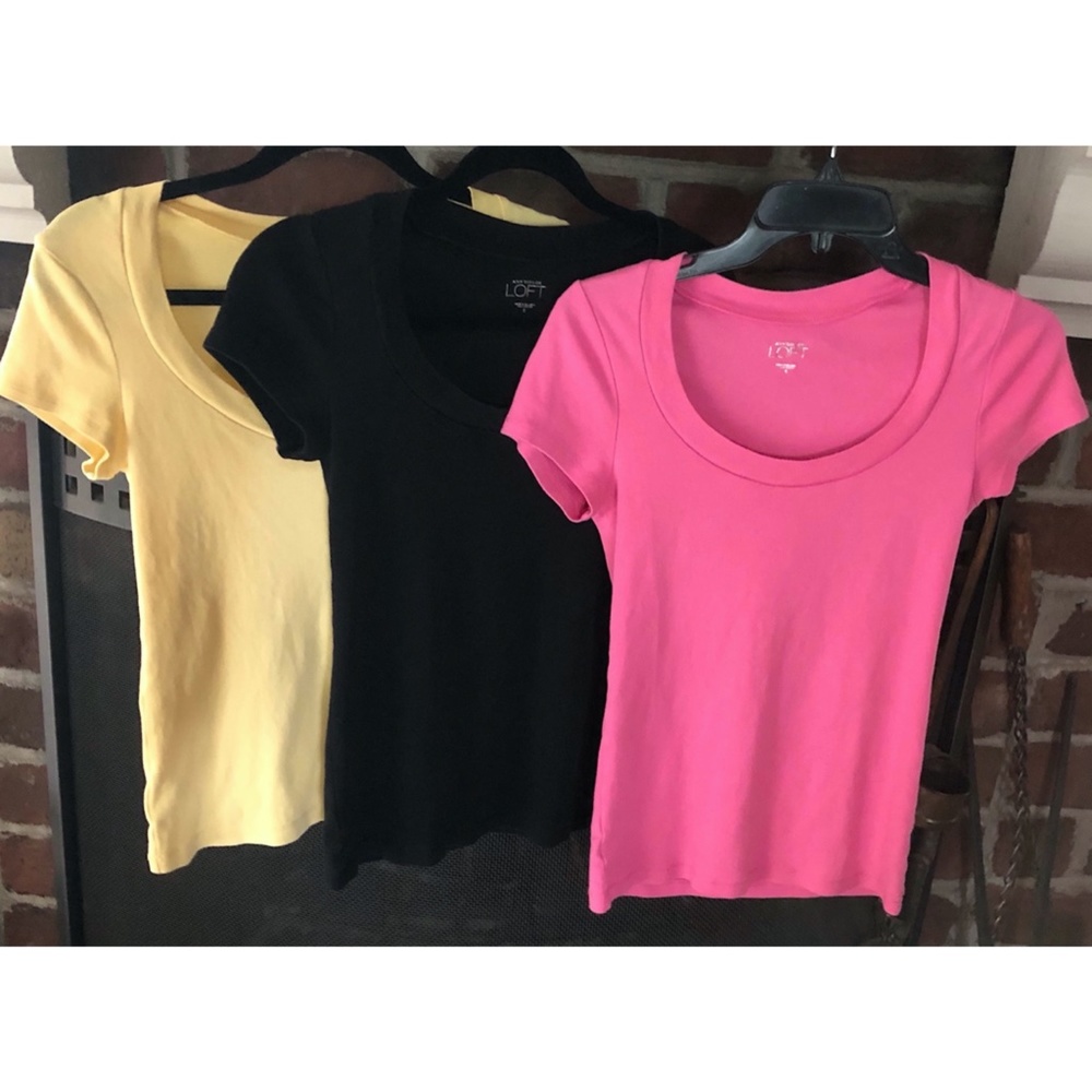 ANN TAYLOR - 3 Loft Summer Tops